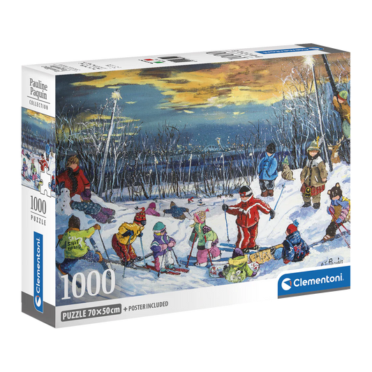 CLEMENTONI LET'S GO SKIING TOGETHER! 1000 PCS