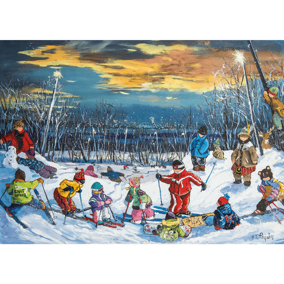 CLEMENTONI LET'S GO SKIING TOGETHER! 1000 PCS