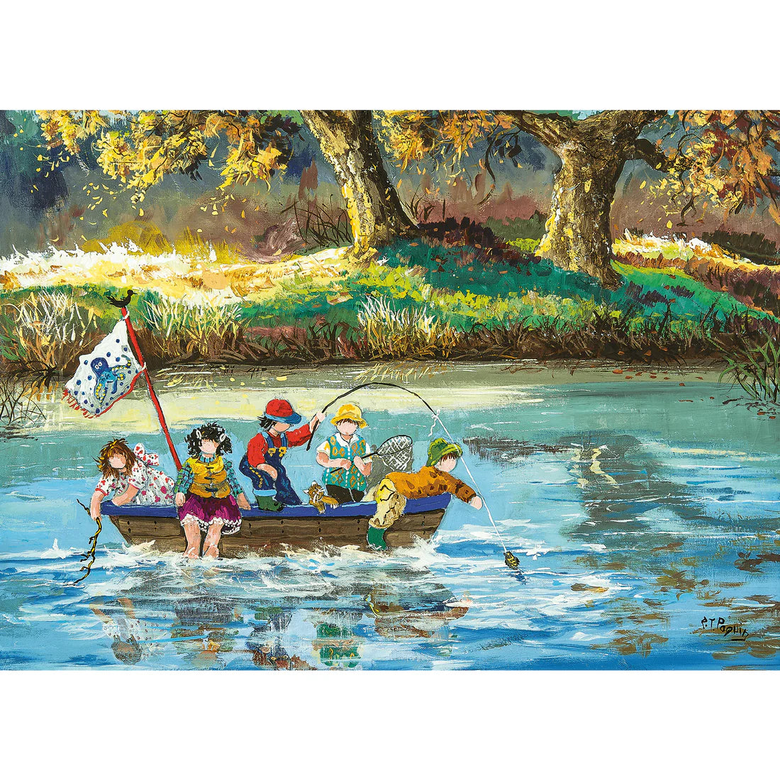 CLEMENTONI FISHING STORY 1000 PCS
