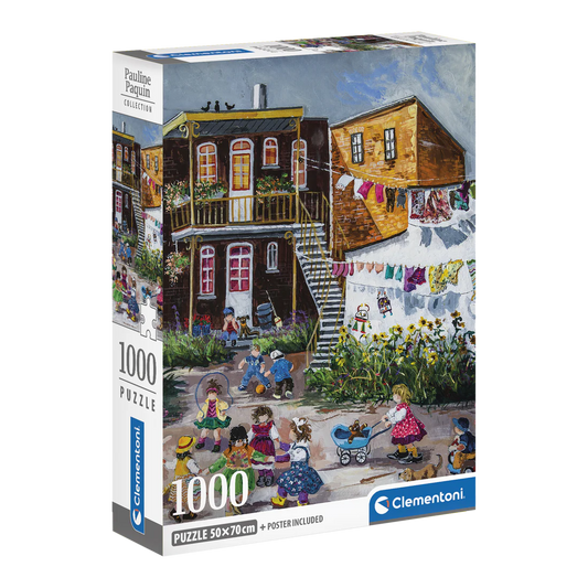 CLEMENTONI THE NEIGHBORHOOD PARTY 1000 PCS
