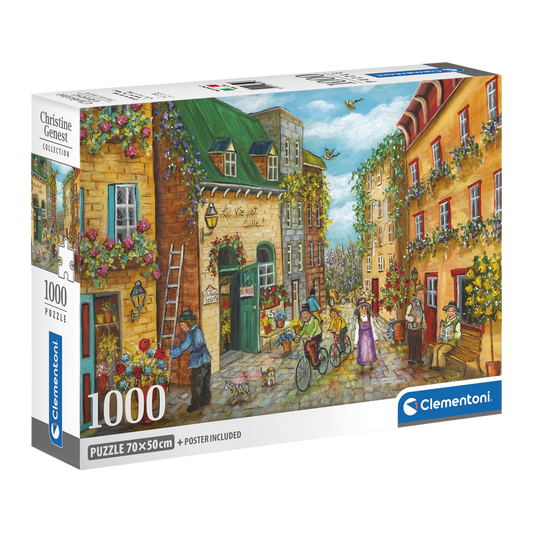 CLEMENTONI THE 1001 FLOWERS ALLEY 1000 PCS