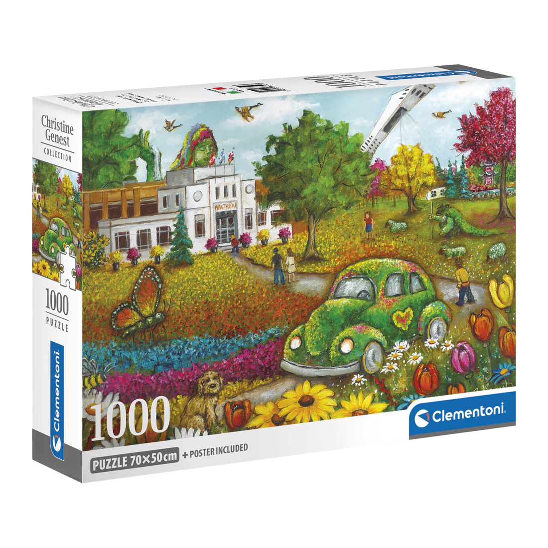 CLEMENTONI THE BOTANICAL GARDEN 1000 PCS