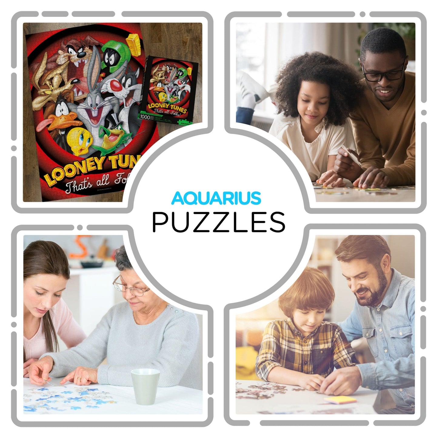 AQUARIUS Looney Tunes 1000 Piece Jigsaw Puzzle