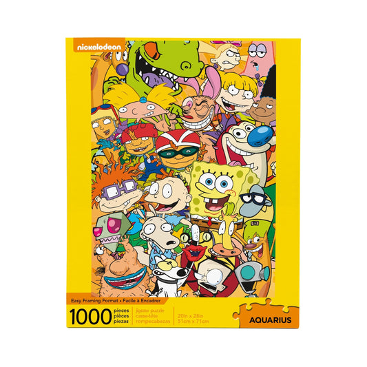 AQUARIUS Nickelodeon Cast 1000 Piece Jigsaw Puzzle