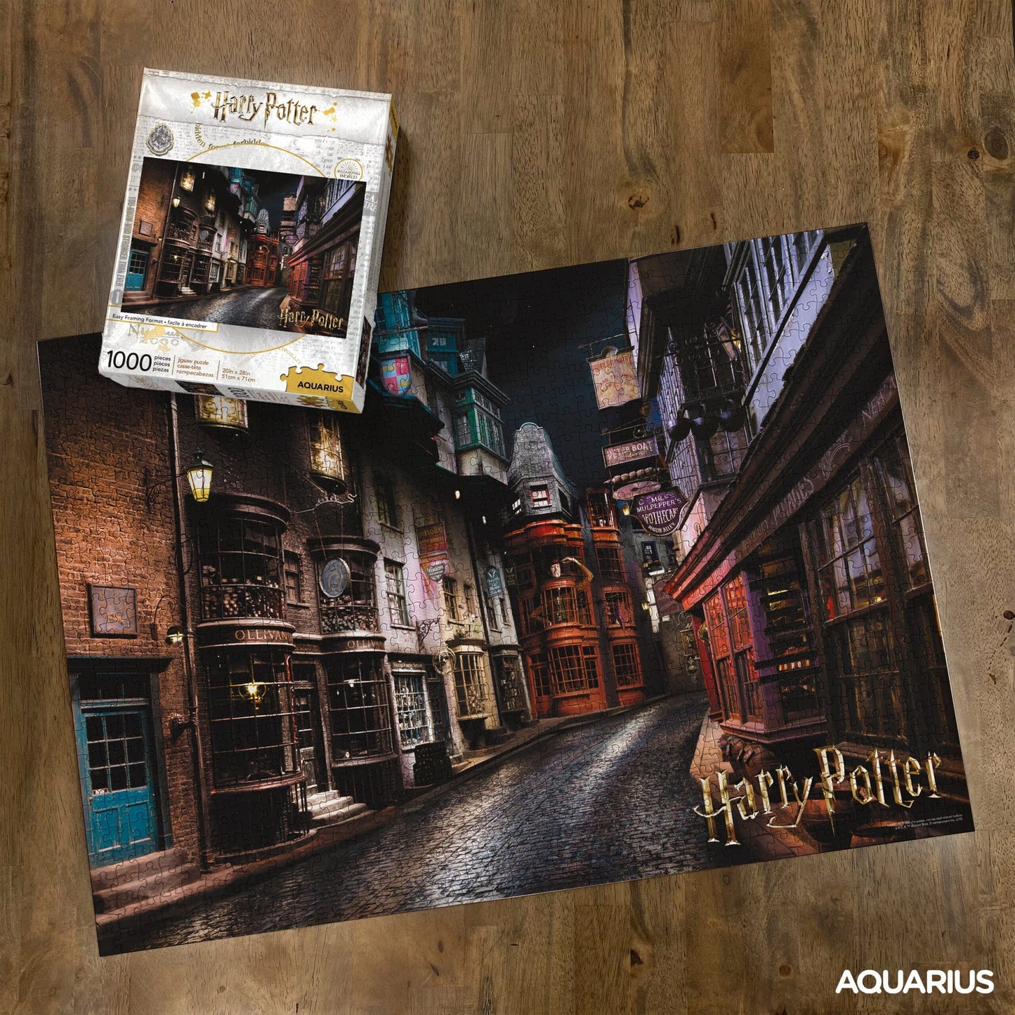 AQUARIUS Harry Potter Diagon Alley 1000 Piece Jigsaw Puzzle