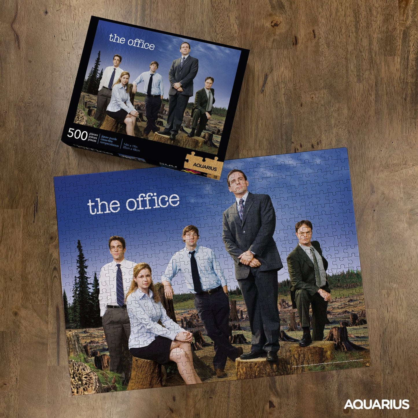 AQUARIUS The Office Forest 500 Piece Jigsaw Puzzle