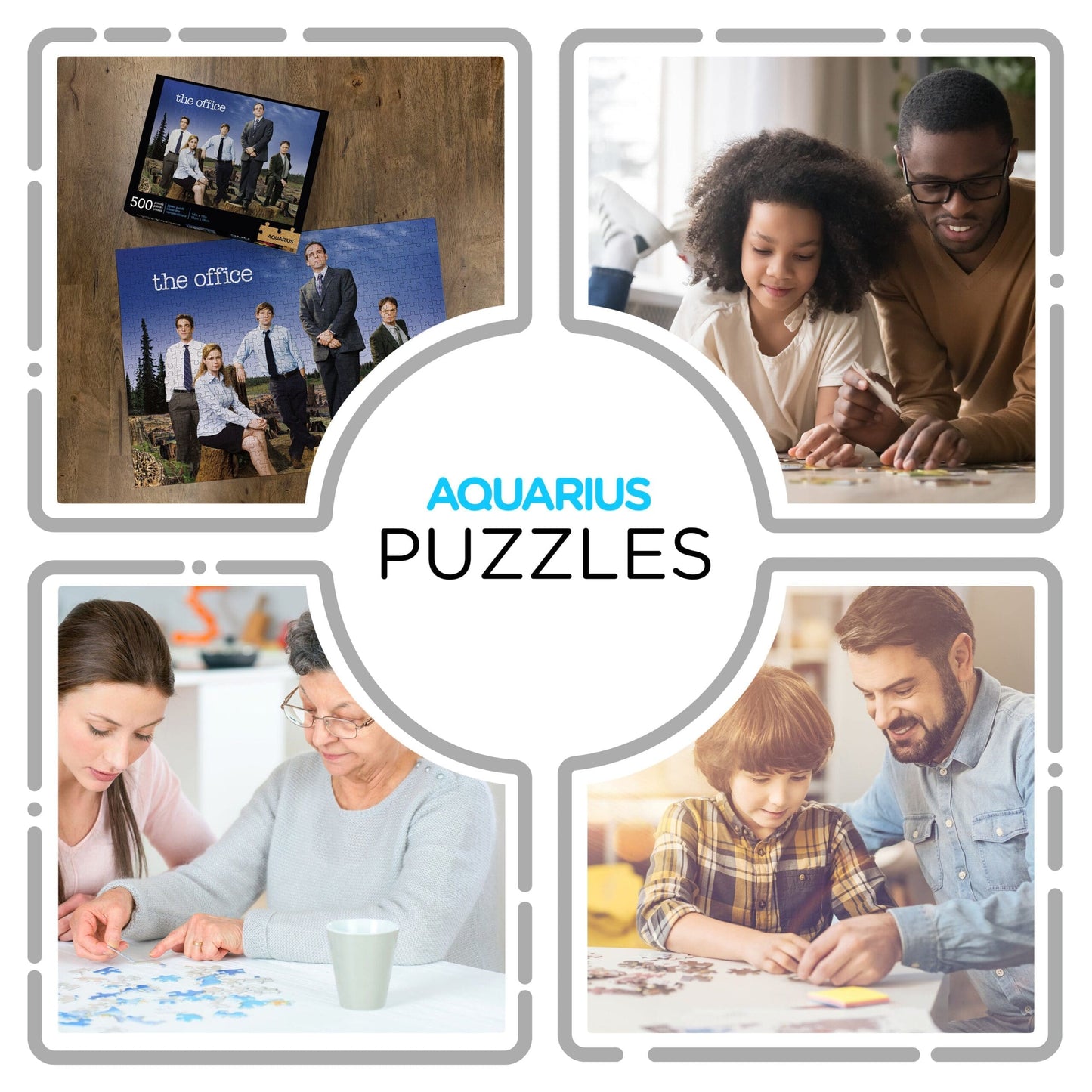 AQUARIUS The Office Forest 500 Piece Jigsaw Puzzle