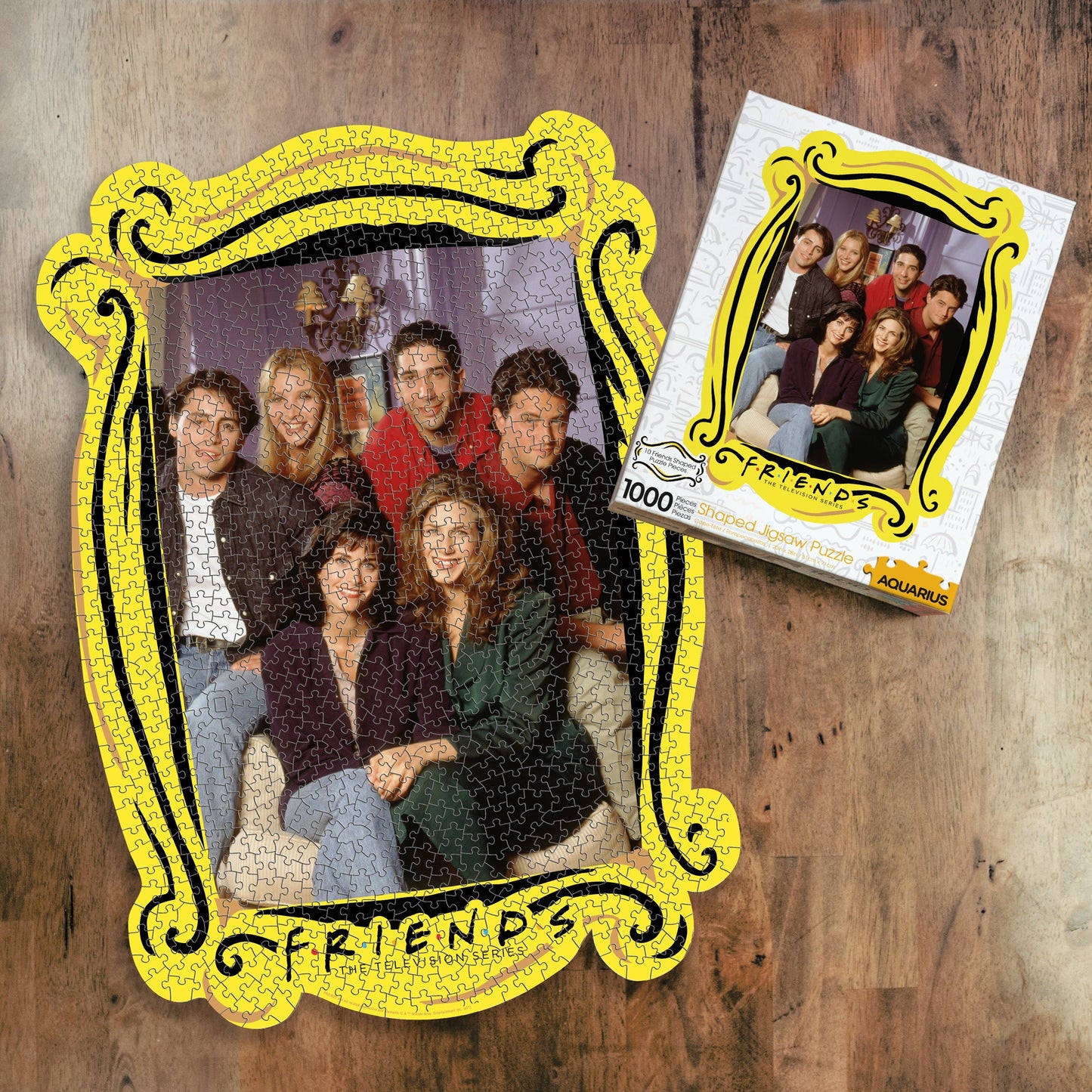 AQUARIUS Friends Apartment Diecut 1000 Piece Jigsaw Puzzle