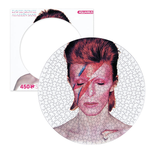 AQUARIUS David Bowie Aladdin Sane 450 Piece Picture Disc Jigsaw Puzzle