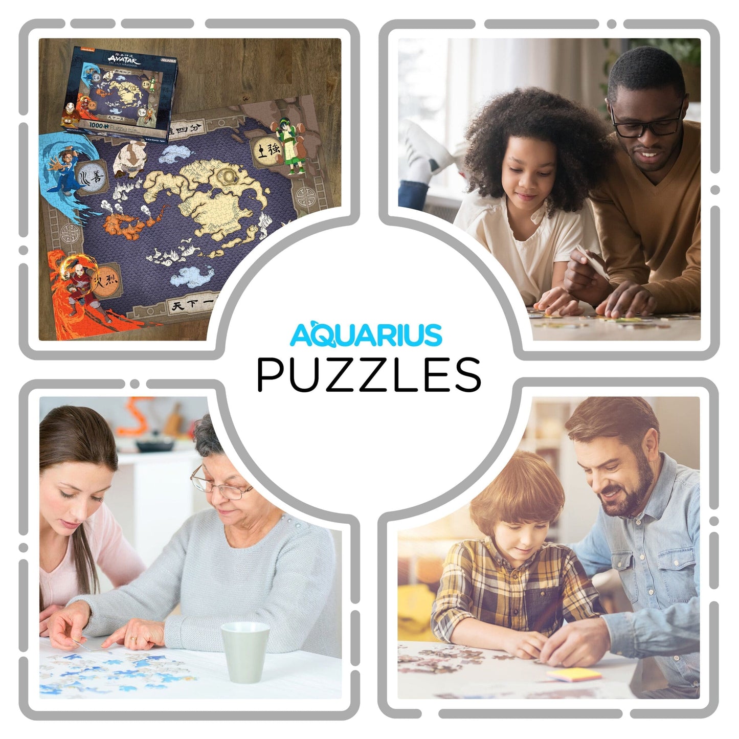 AQUARIUS Avatar – Map 1000 Piece Jigsaw Puzzle