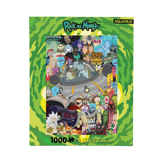 AQUARIUS Rick & Morty 1000 Piece Jigsaw Puzzle