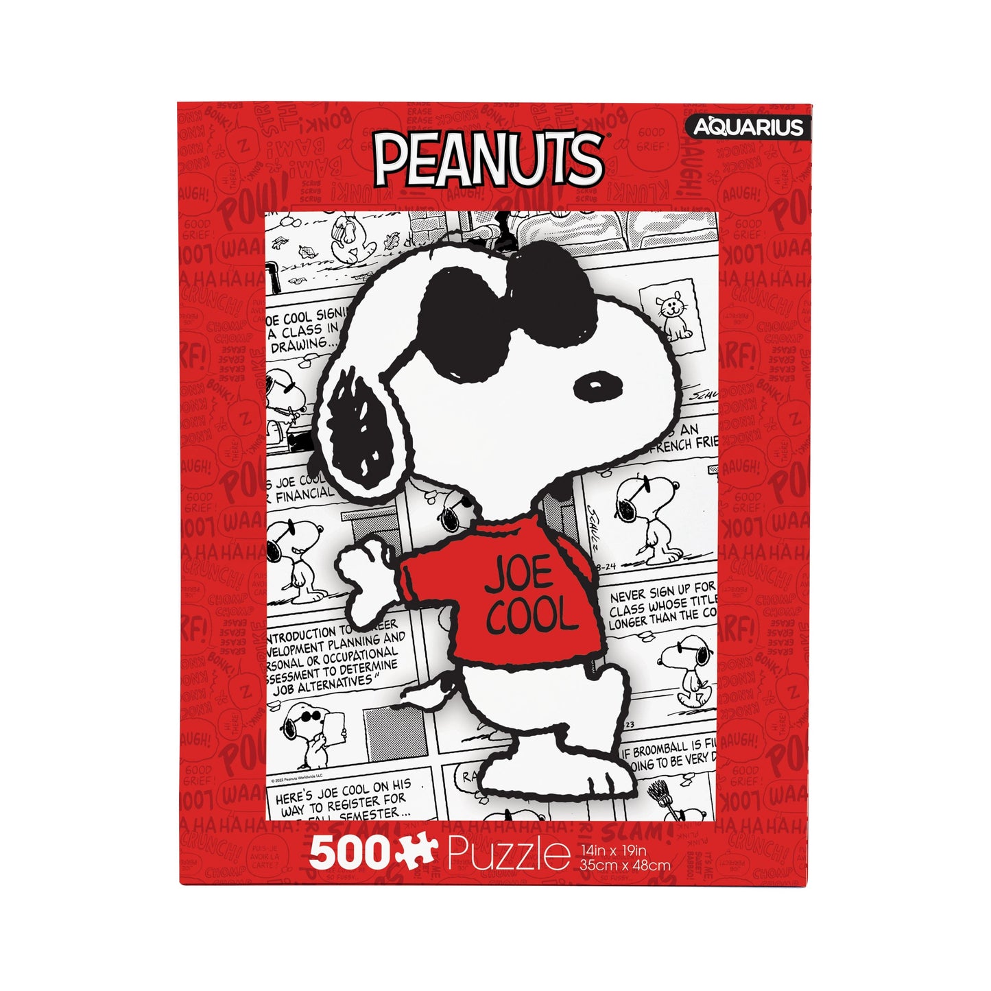 AQUARIUS Peanuts Joe Cool 500 Piece Jigsaw Puzzle