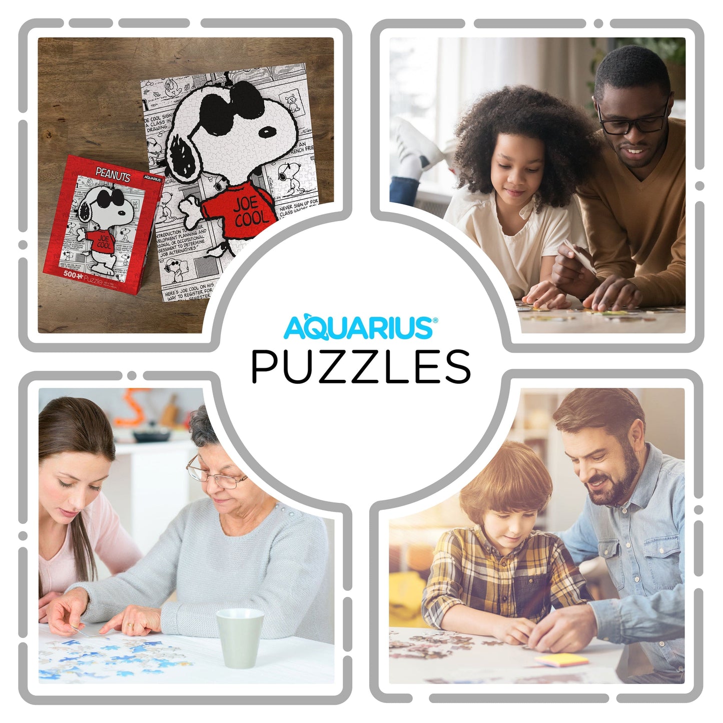 AQUARIUS Peanuts Joe Cool 500 Piece Jigsaw Puzzle