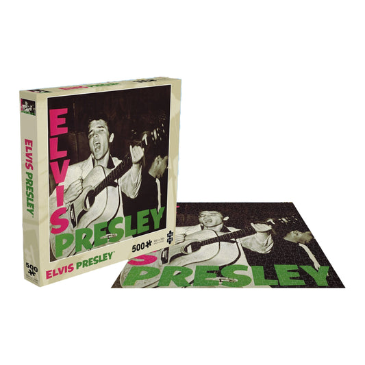 ROCK SAWS Elvis Presley ’56 (500 Piece Jigsaw Puzzle)