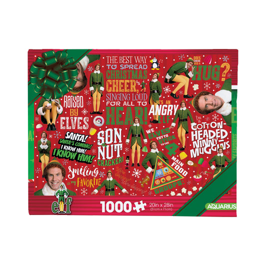 AQUARIUS Elf – Wrapping Paper 1000 Piece Jigsaw Puzzle