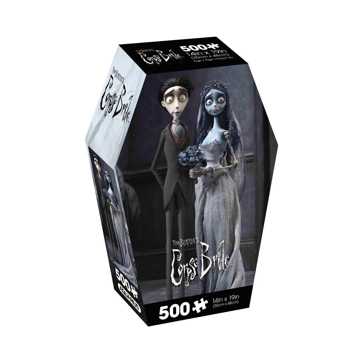 AQUARIUS Corpse Bride Coffin Box 500 Piece Jigsaw Puzzle
