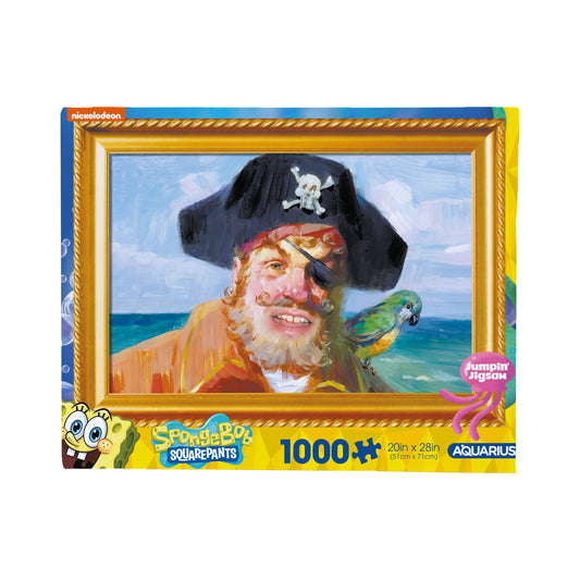 AQUARIUS SpongeBob SquarePants Painty The Pirate 1000 Piece Jigsaw Puzzle