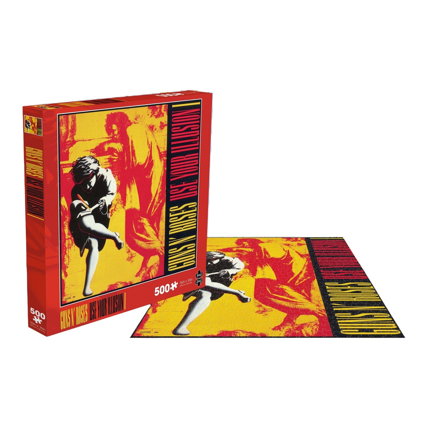 ROCK SAWS Guns N’ Roses Use Your Illusion (500 Piece Jigsaw Puzzle)