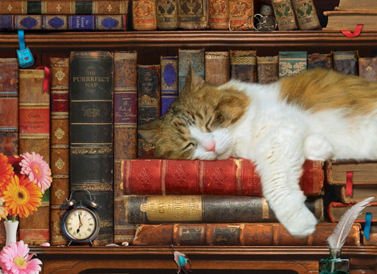 Eurographics The Cat Nap  Large Oversize 500 pieces Puzzle