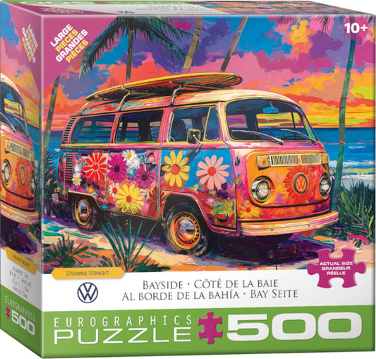 Eurographics VW Bayside  Large Oversize 500 pieces Puzzle