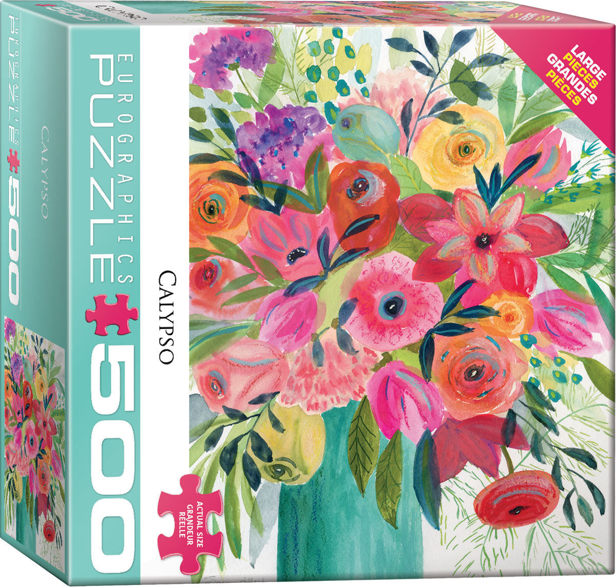 Eurographics Calypso  Large Oversize 500 pieces Puzzle.