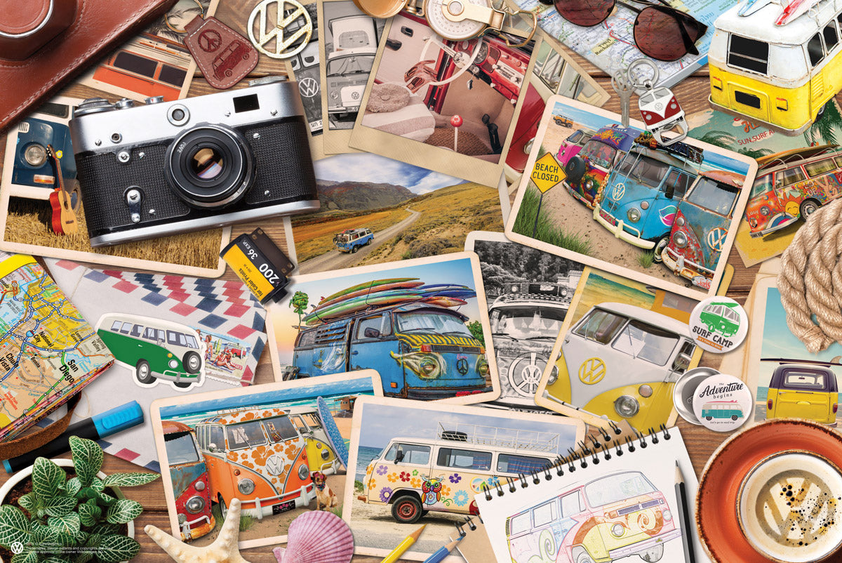 EUROGRAPHICS VW - Road Trips  550 Puzzle