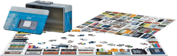 Eurographics Cassette Player Tin  550  Puzzle