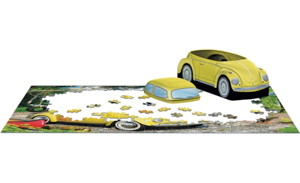 Eurographics VW Beetle Camping Tin  550  Puzzle