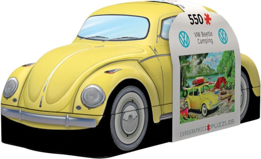 Eurographics VW Beetle Camping Tin  550  Puzzle