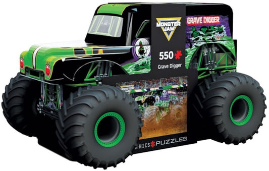 Eurographics Monster Jam - Grave Digger Tin  550  Puzzle