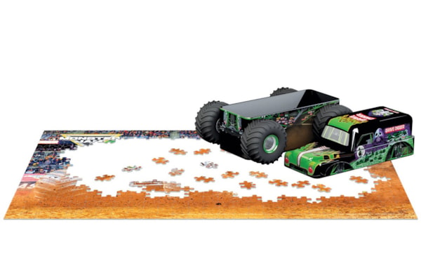 Eurographics Monster Jam - Grave Digger Tin  550  Puzzle