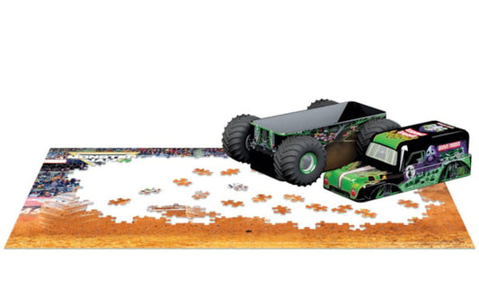 Eurographics Monster Jam - Grave Digger Tin  550  Puzzle