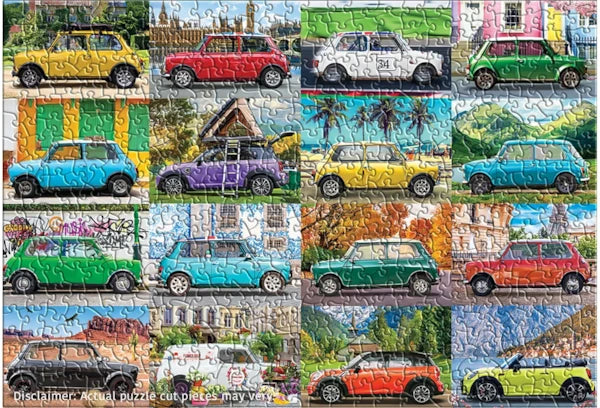 Eurographics Classic Mini Cooper 550  Puzzle