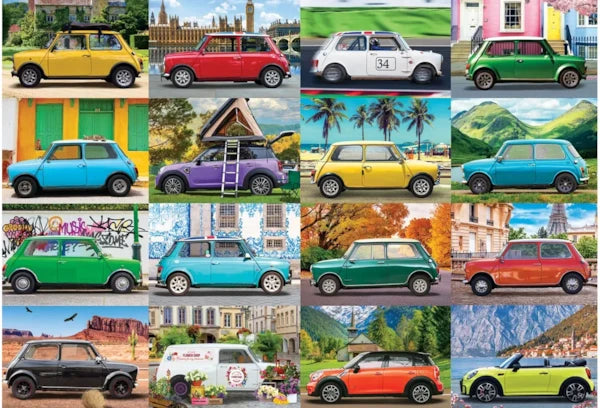 Eurographics Classic Mini Cooper 550  Puzzle
