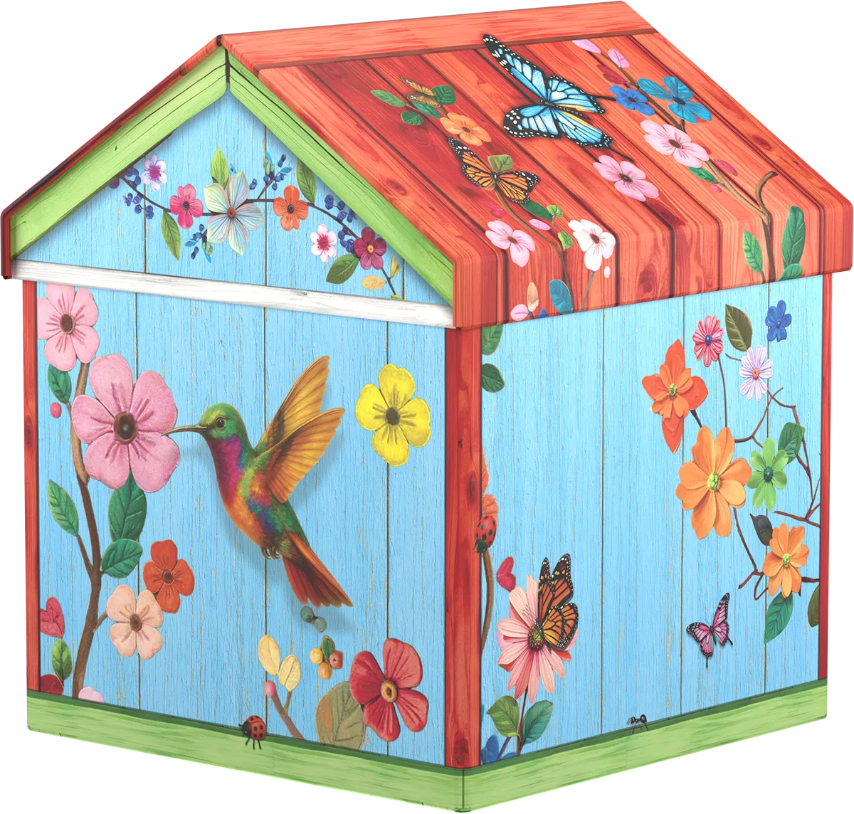 EUROGRAPHICS Birdhouse Tin 550 Puzzle