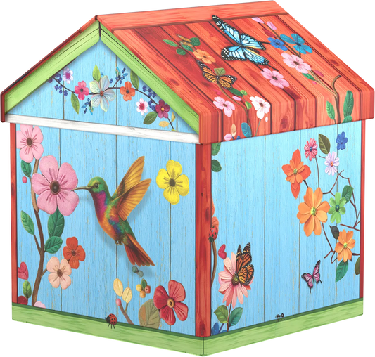 EUROGRAPHICS Birdhouse Tin 550 Puzzle