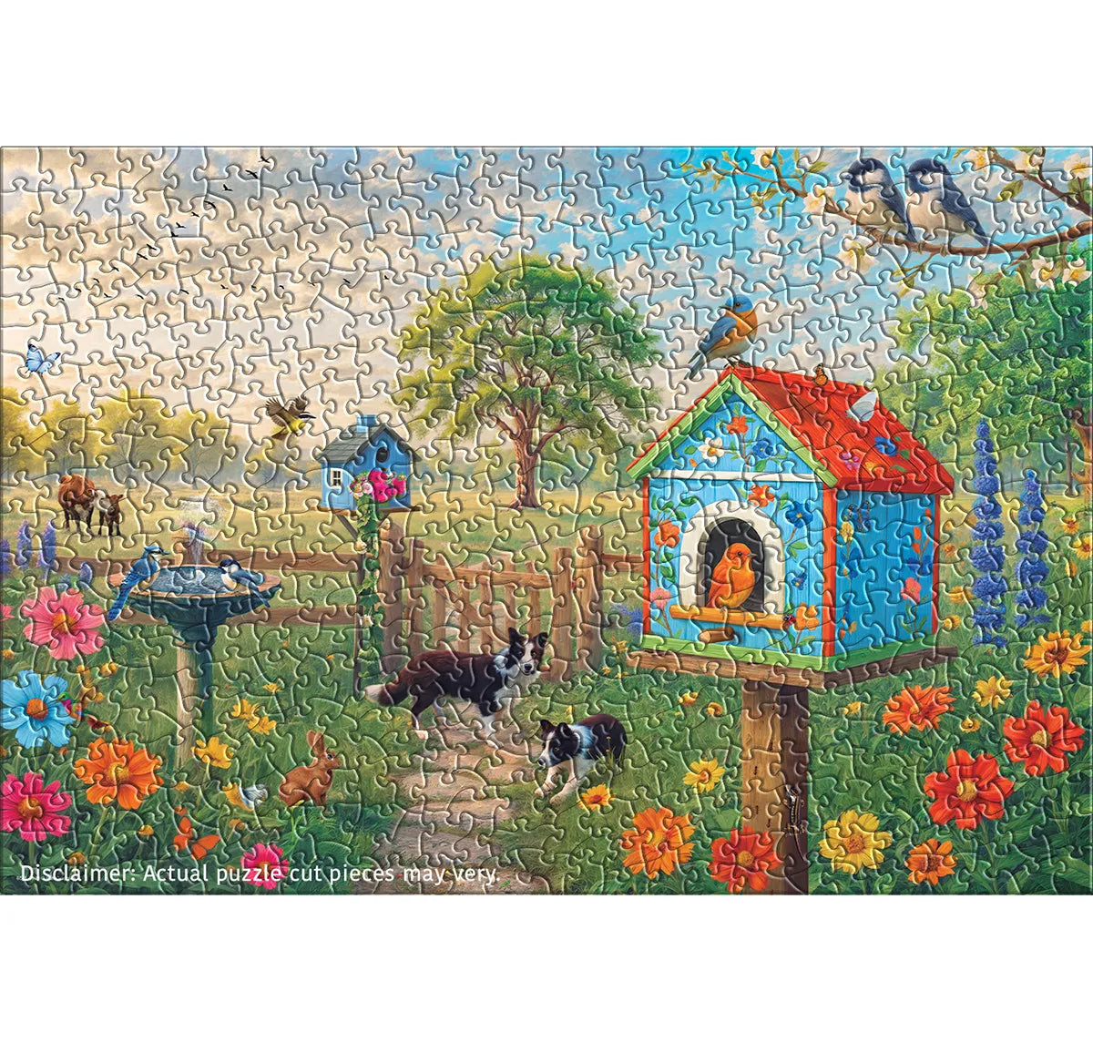 EUROGRAPHICS Birdhouse Tin 550 Puzzle