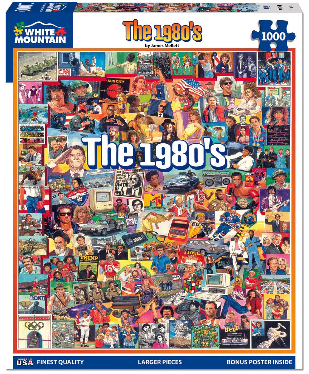 WHITE MOUNTAIN The Eighties (868pz) 1000 PCS