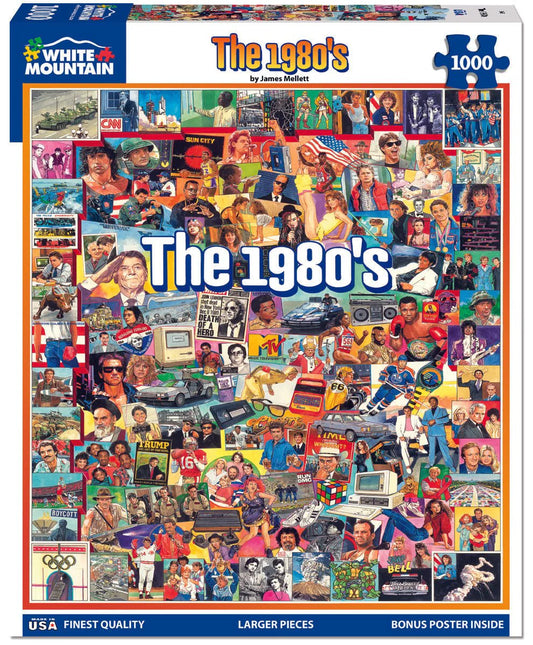 WHITE MOUNTAIN The Eighties (868pz) 1000 PCS