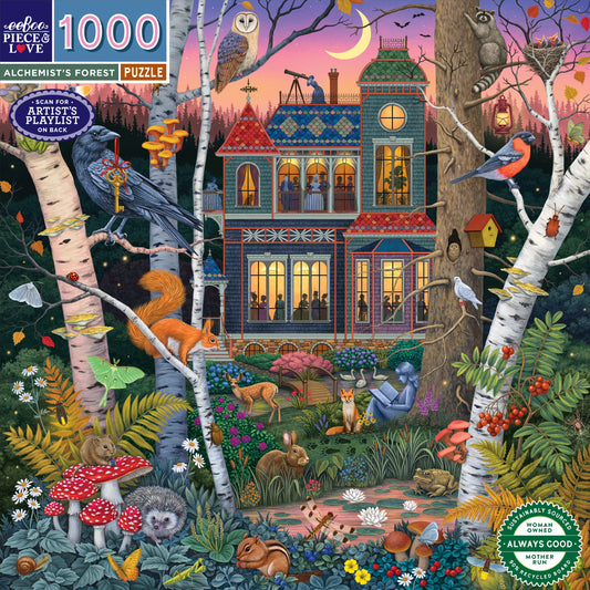 eeBoo Alchemist's Forest 1000 Piece Puzzle