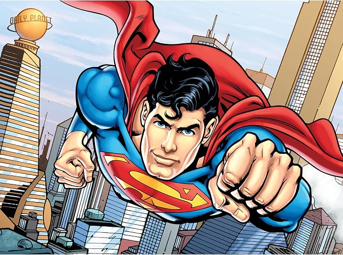 AQUARIUS DC Comics Superman 500 Piece Jigsaw Puzzle (Vertical Box)