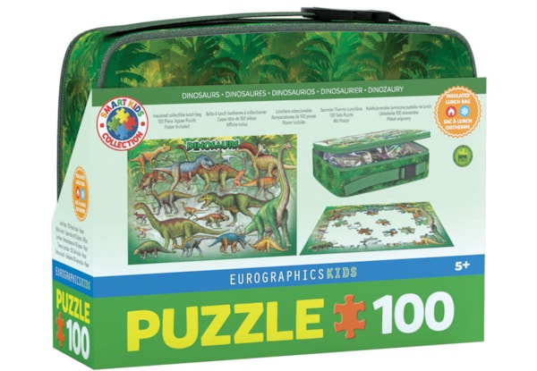 EUROGRAPHICS,  Dinosaurs Lunch Bag 100 Puzzle