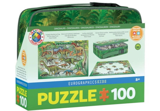 EUROGRAPHICS,  Dinosaurs Lunch Bag 100 Puzzle