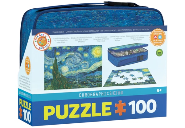 EUROGRAPHICS, Starry Night Lunch Bag 100 Puzzle