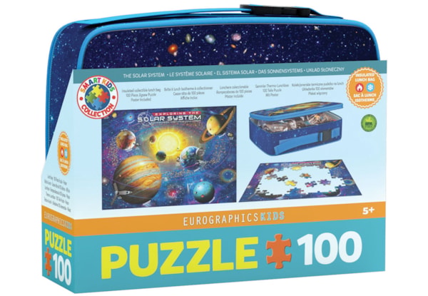 EUROGRAPHICS, The Solar System Lunch Bag 100 Puzzle