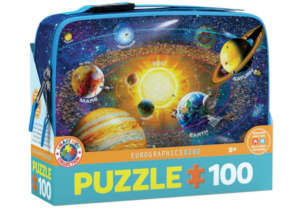 EUROGRAPHICS, The Solar System Lunch Bag 100 Puzzle