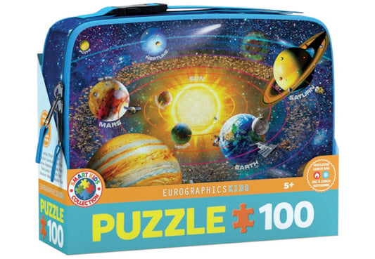 EUROGRAPHICS, The Solar System Lunch Bag 100 Puzzle