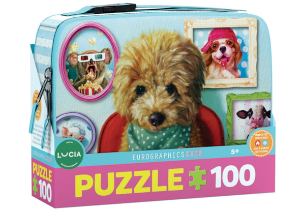 EUROGRAPHICS, Dinner Time Lunch Bag 100  Puzzle