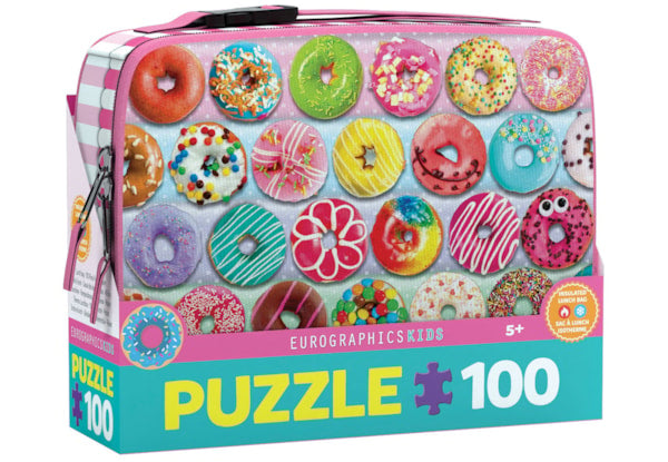 EUROGRAPHICS, Delightful Donuts Lunch Bag 100  Puzzle