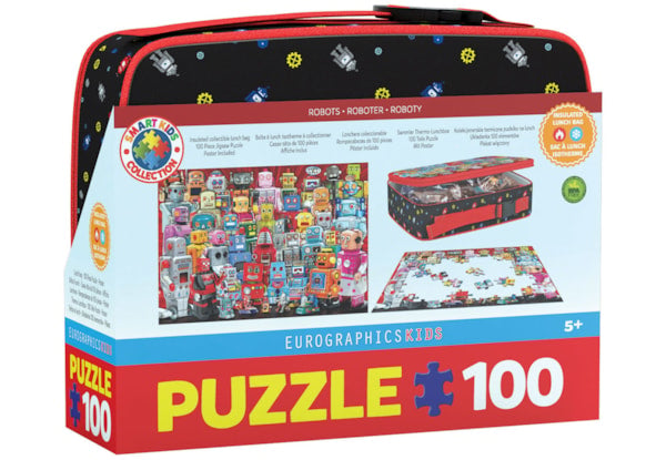EUROGRAPHICS, Robots Lunch Bag 100 Puzzle